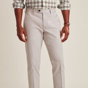 Bonobos Beige Italian Stretch Chino Slacks Slim Fit 31x32